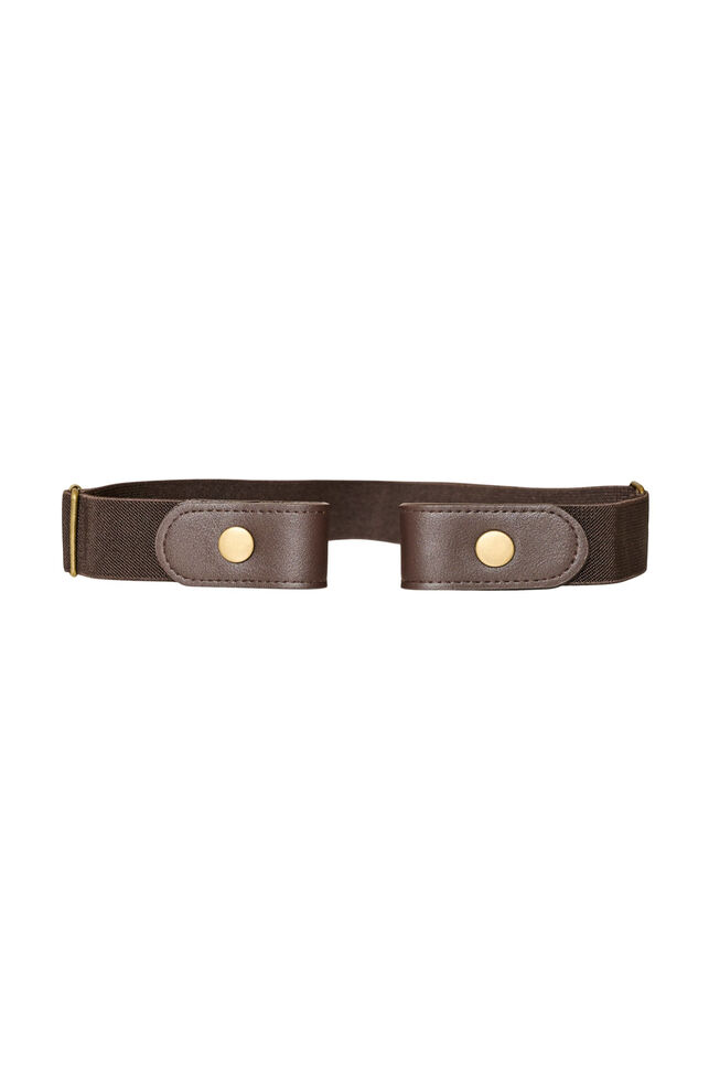 Elastiskt b&auml;lte, Brun, Packshot image number 0