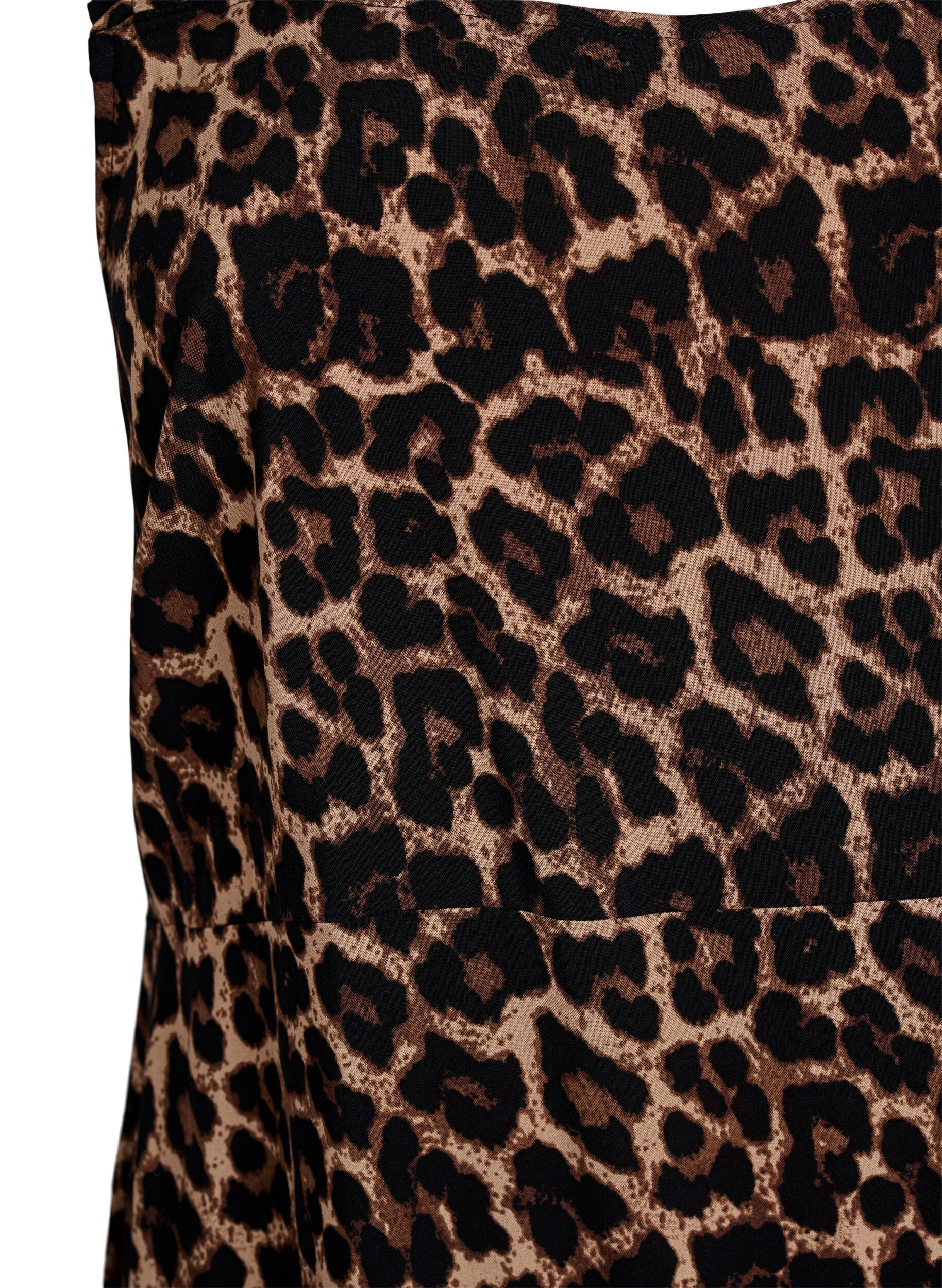 ZizziSommarkl&auml;nning med breda axelband, Brun, Packshot image number 2