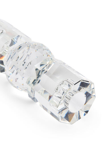 Ljusstake i kristallglas, Clear, Packshot image number 1