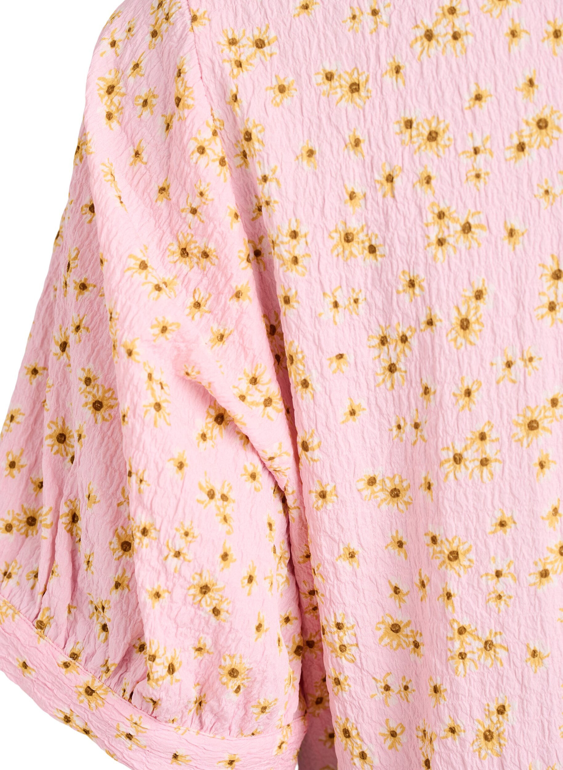 ZizziKort a-linjeformad kl&auml;nning, Rosa, Packshot image number 3