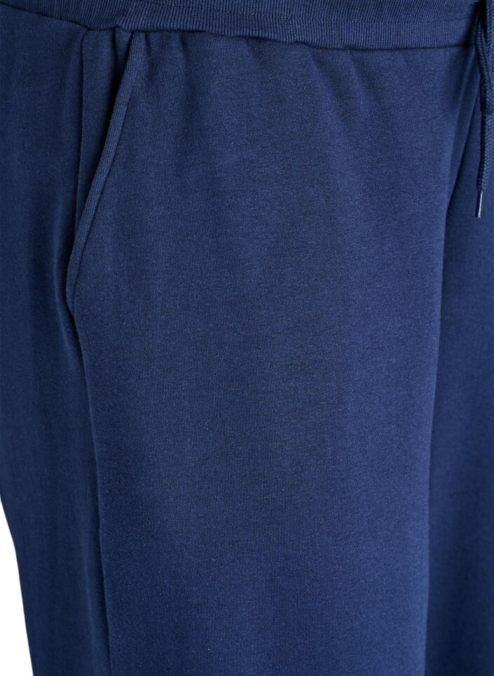 Mjukisbyxor med fickor, Blå, Packshot image number 2