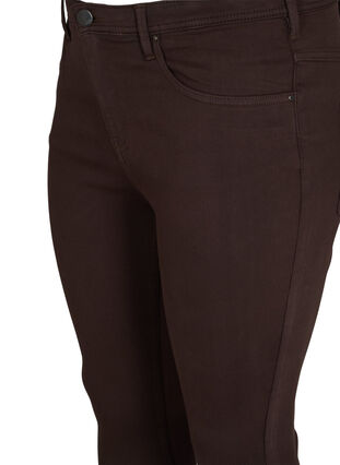 Super slim Amy jeans med hög midja, Molé, Packshot image number 2