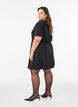 Kort a-linjeformad jerseykl&auml;nning, 0199, Model image number 2