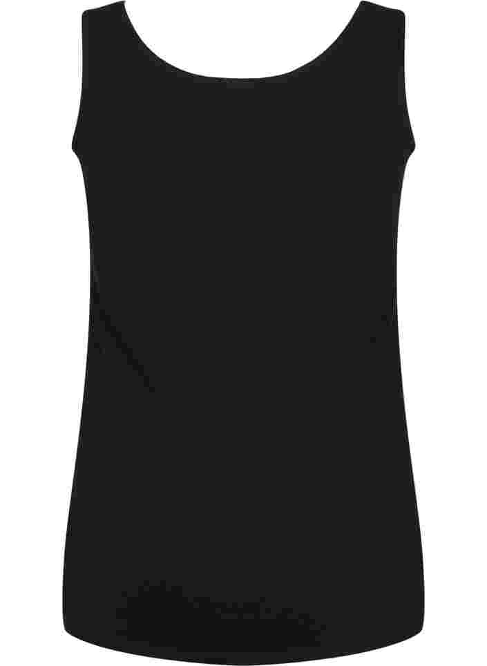 Enfärgat baslinne i bomull, Black, Packshot image number 1