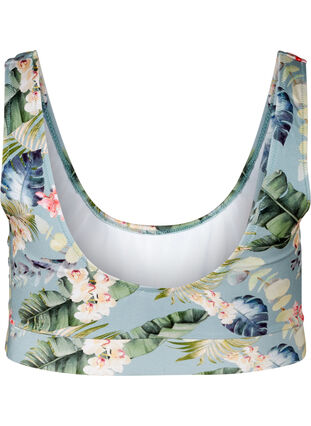 Mönstrad bikinitopp med rund ringning, Kolyptus Print, Packshot image number 1