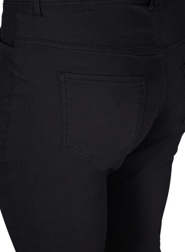 Extra slim Amy jeans med hög midja, Black, Packshot image number 3