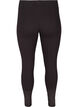 Leggings i viskosmix med dekorativa stenar, Black, Packshot image number 1