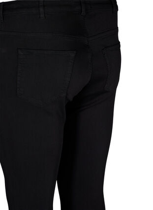 Stay black Amy jeans med hög midja, Black, Packshot image number 3