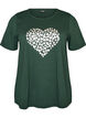 T-shirt med tryck, Gr&ouml;n, Packshot image number 0