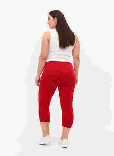 3/4 bas-leggings, Tango Red, Model image number 1
