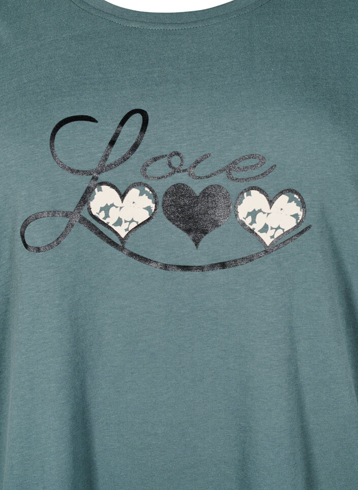 FLASH - T-shirt med tryck, Grön, Packshot image number 2