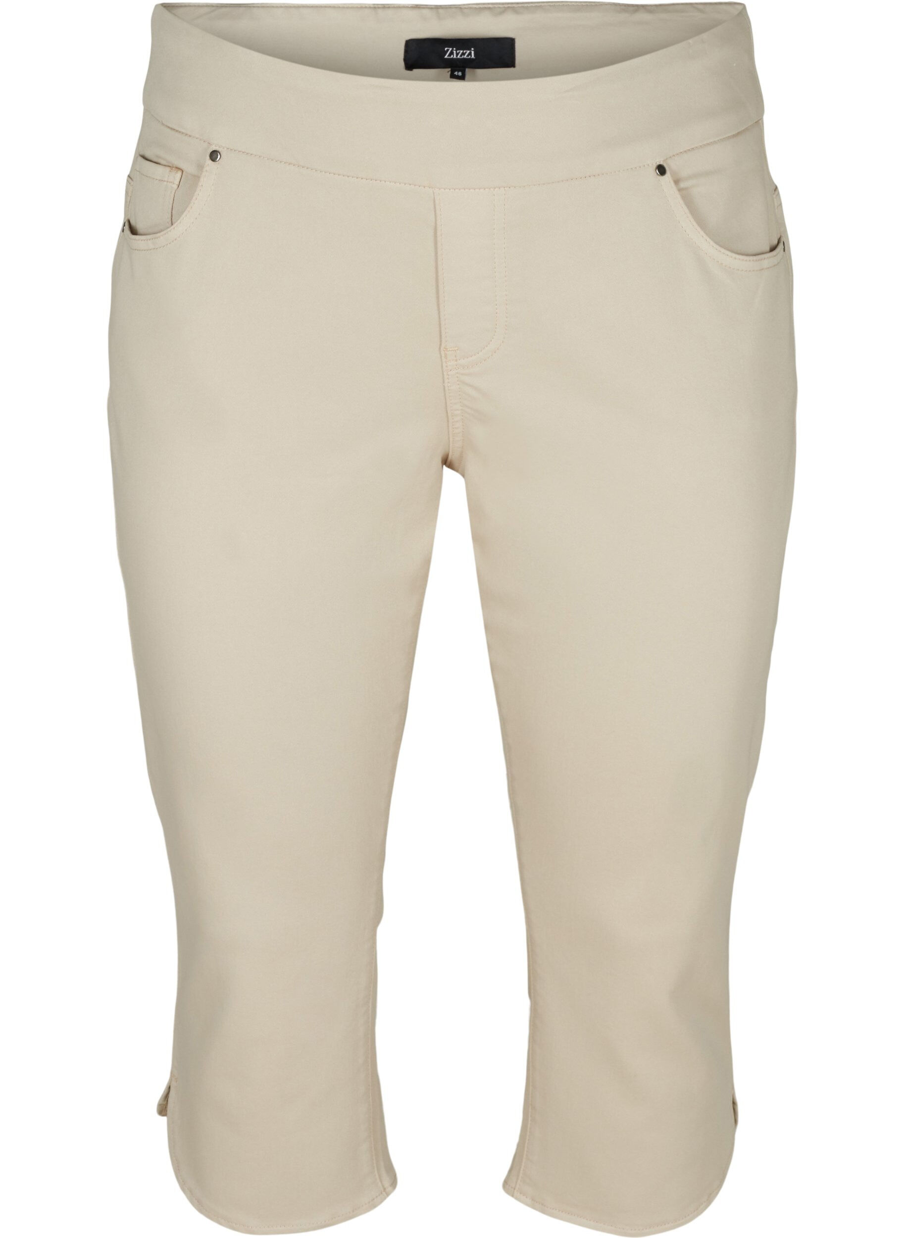 Zizzi Knickers i bomullsblandning med tight passform, Rainy Day, Packshot image number 0