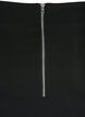 Slim fit kjol med slits, Black, Packshot image number 3