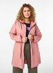 FLASH - Vattenavvisande parkas med huva, Rosa, Model image number 0