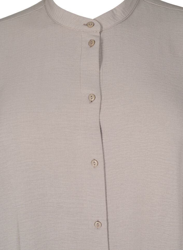 Tunika med 3/4-&auml;rmar, Beige, Packshot image number 2