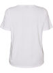 T-shirt med tryck, Vit, Packshot image number 1
