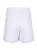Shorts med struktur, Bright White, Packshot image number 1