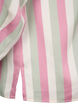 Randig satinskjorta med krage, Rose Stripe, Packshot image number 4