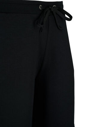 Shorts i modalmix med fickor, Black, Packshot image number 2