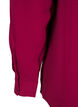 Blus med spetsdetalj, Red Plum, Packshot image number 3