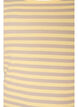 Randigt linne med ribbstruktur, Gul, Packshot image number 2