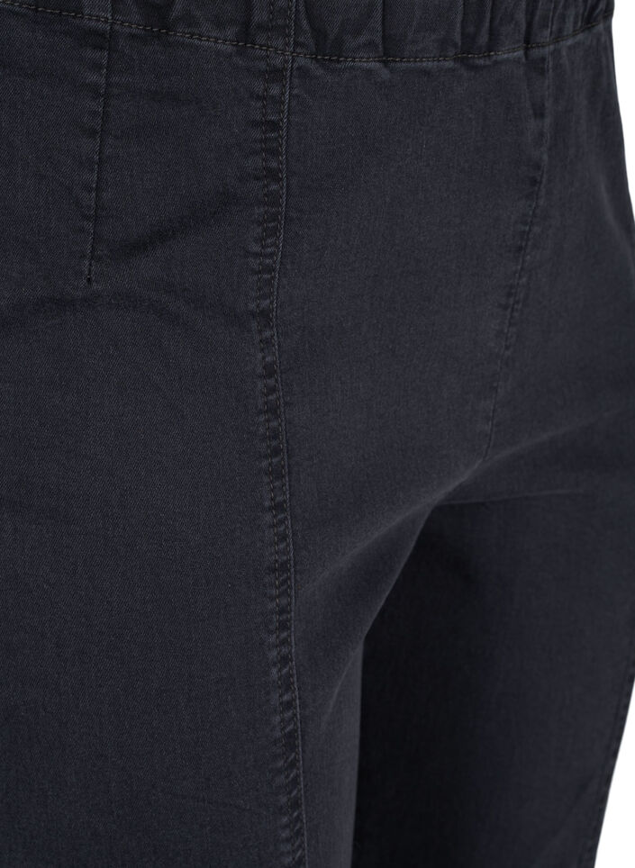 Jeggings med dragkedja, Grey Wash, Packshot image number 2