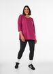 Tr&auml;ningstr&ouml;ja med 3/4 &auml;rmar, Rosa, Model image number 1