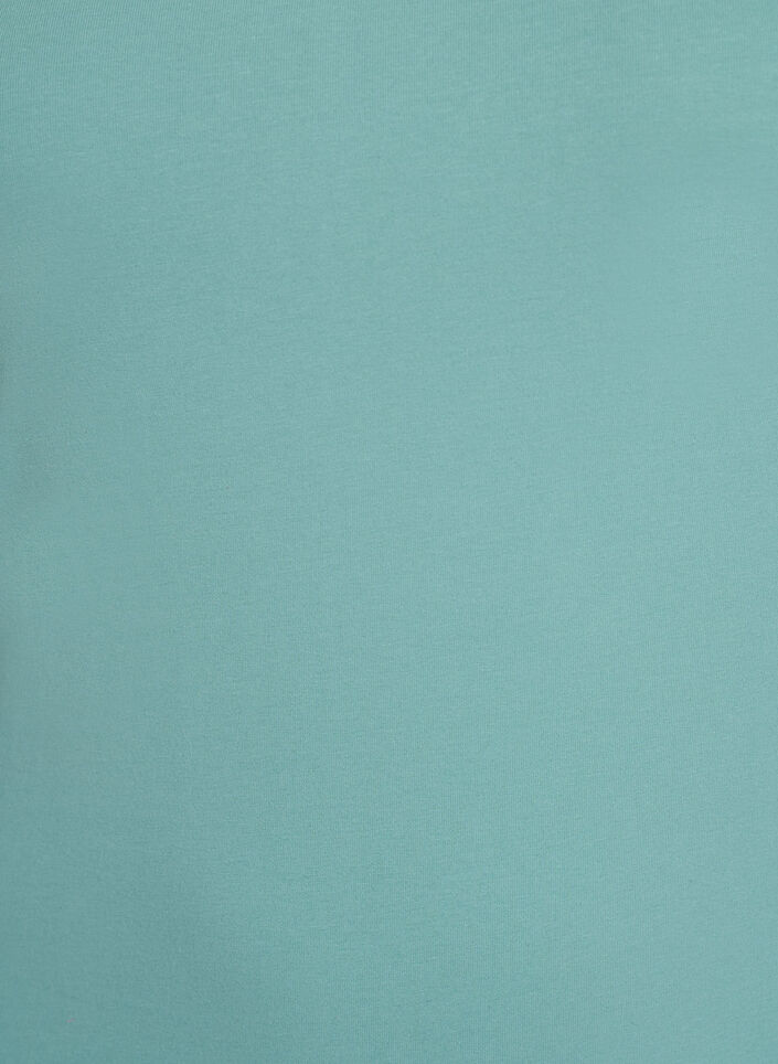 Solid f&auml;rg bas topp i bomull, Gr&ouml;n, Packshot image number 2