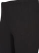 Leggings i bomull med foder, Svart, Packshot image number 3