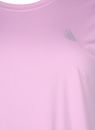 Kortärmad t-shirt för träning, Pastel Lavender, Packshot image number 2