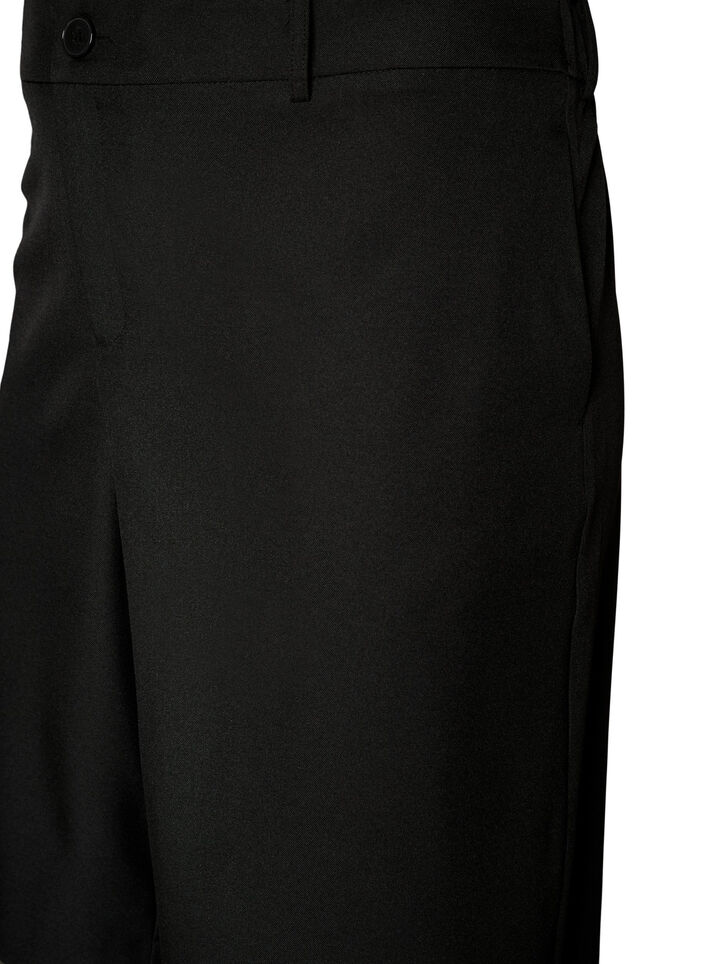 L&ouml;sa Bermudashorts med h&ouml;g midja, Svart, Packshot image number 2