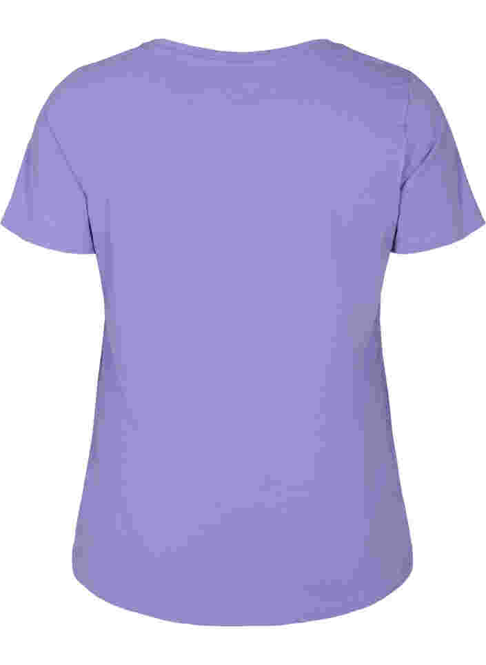 Enfärgad t-shirt i bomull, Veronica, Packshot image number 1