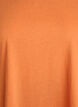 Kort&auml;rmad t-shirt i bomullsmix, Orange, Packshot image number 2
