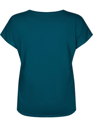 Kortärmad t-shirt för träning, Deep Teal, Packshot image number 1