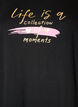 T-shirt med tryck, 2217, Packshot image number 2