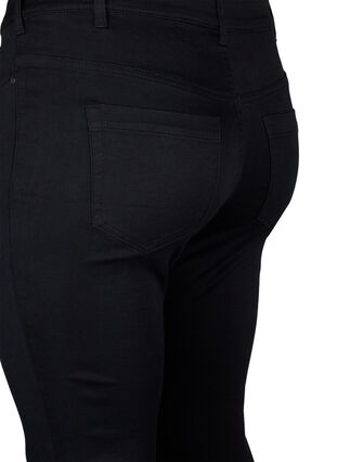 Viona jeans med normal midja, Black, Packshot image number 3