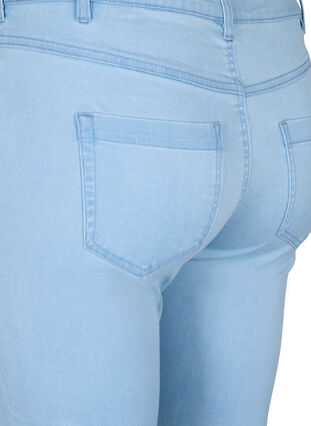 Viona jeans med normal midja, Ex Lt Blue, Packshot image number 3
