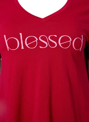 T-shirt i bomull med kort ärmar, Barbados Cherry BLES, Packshot image number 2