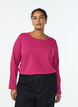 Baskopp i jersey med l&aring;nga &auml;rmar, Rosa, Model image number 0