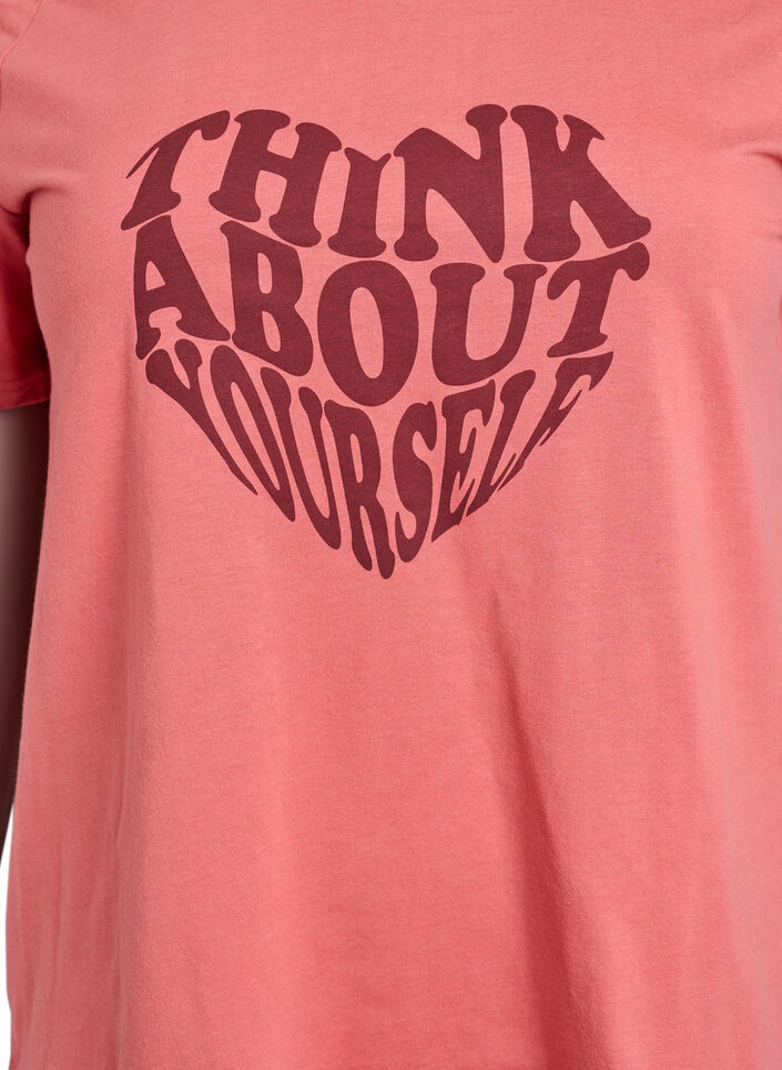 FLASH - T-shirt med tryck, Rosa, Packshot image number 2