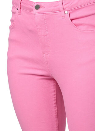 Amy jeans med supersmal passform och hög midja, Rosebloom, Packshot image number 2