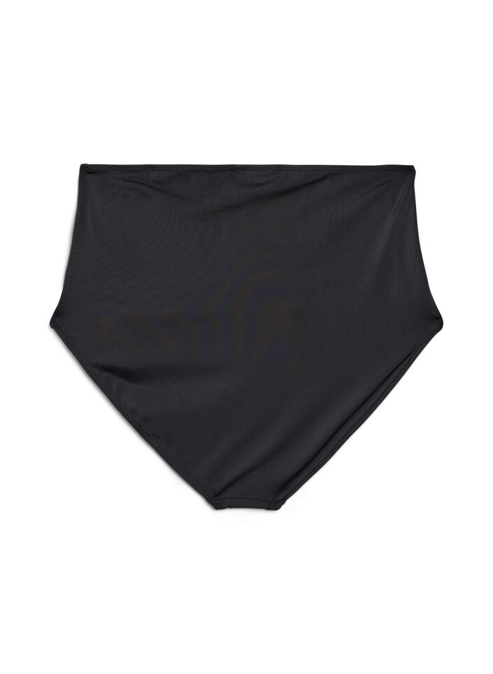 Bikinitrosa med h&ouml;g midja, Svart, Packshot image number 1