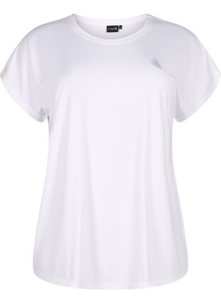 Kortärmad t-shirt för träning, Bright White, Packshot image number 0