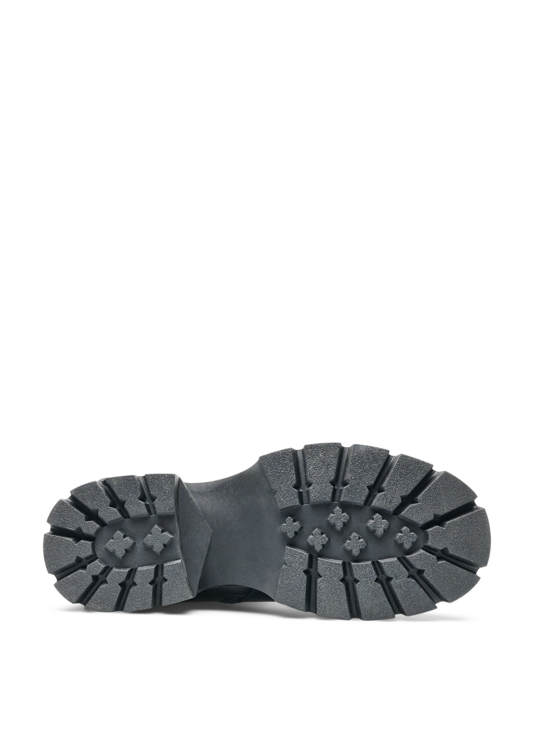 ZizziH&ouml;g st&ouml;vel med ribbpaneler, Svart, Packshot image number 2