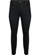 Amy jeans med h&ouml;g midja och super slim fit, Svart, Packshot image number 0