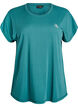 Enf&auml;rgad tr&auml;nings-T-shirt, Bl&aring;, Packshot image number 0