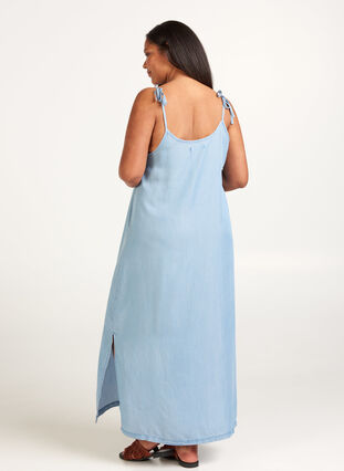 Klänning, Light blue denim, Model image number 1