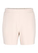 L&ouml;st sittande shorts med fickor, Beige, Packshot image number 0