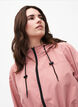 FLASH - Vattenavvisande parka med huva, Ash Rose, Model image number 2