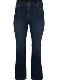 Bootcut jeans, Dark blue denim